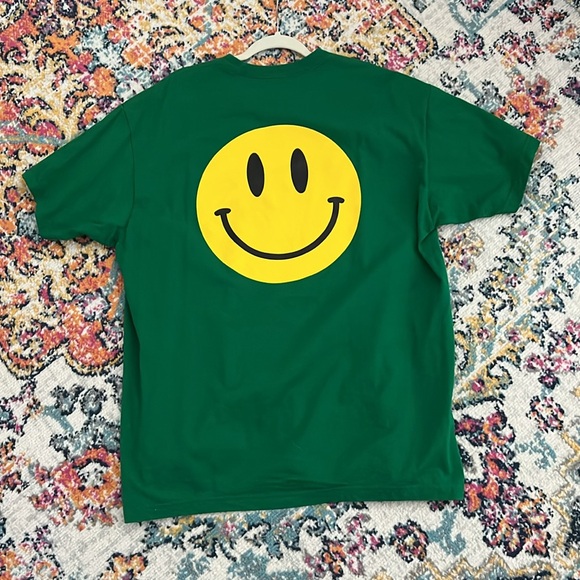 Dressed in Lala Have More Fun Oversized Tee in Green - Picture 4 of 5